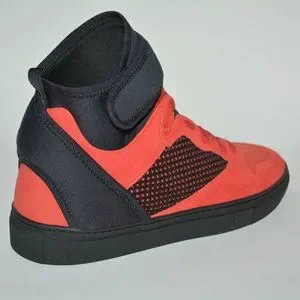 NWT BALENCIAGA MENS NEOPRENE STRAP HITOP LEATHER SNEAKERS  US 7 EU 40 Balenciaga | Shoes | Nwt Balenciaga Mens Neoprene Strap  main image 3